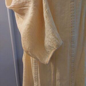 Lemon yellow  * Counterparts * tunic. Size 1X